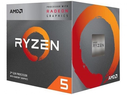 Procesor AM4 AMD Ryzen 5 3400G, 4C/8T, 3.70-4.20GHz YD3400C5FHBOX