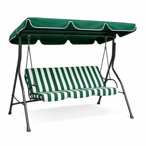 Progarden metalna ljuljaška - zelena