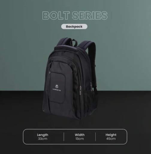 Ranac za laptop Volkano Bolt VK-7010-BKBL 15.6" crni