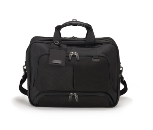 Torba za laptop Dicota Eco Top Traveller Twin Pro D30844-RPET 15.6" crna