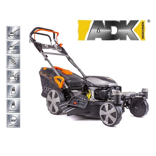 ADK motorna kosačica TW51SHL-C1 (170 CC) ZERO TURN