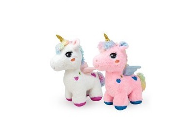 Jednorog stoji pliš 80cm sa krilima