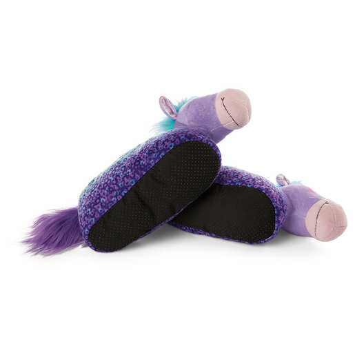 Papuče plišane jednorog