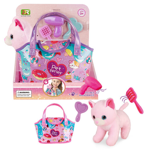 Plišana maca u torbici