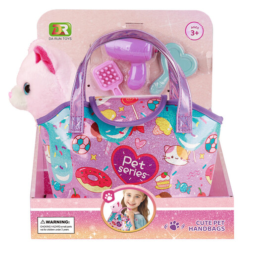 Plišana maca u torbici