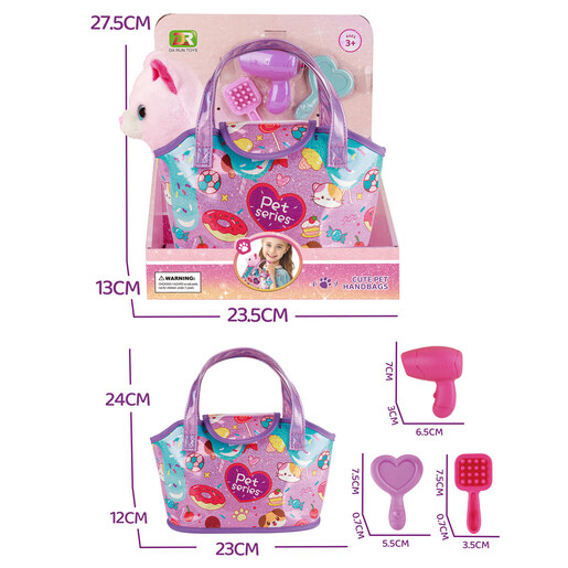 Plišana maca u torbici