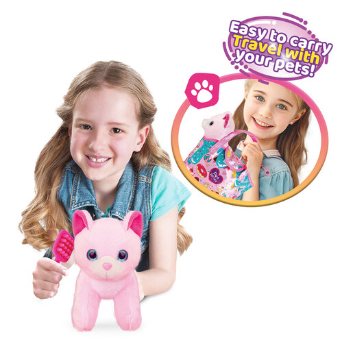 Plišana maca u torbici