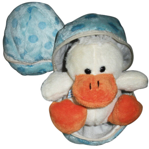 Plišano pače u jajetu 15cm