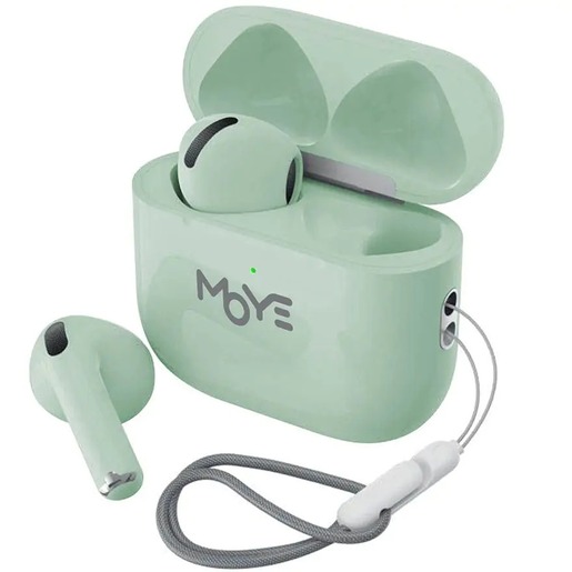 Moye Aurras 3 Lite True Bežične slušalice Green