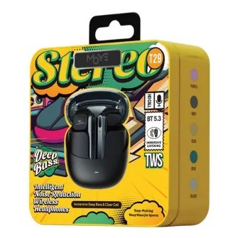 Moye Hype Beatz Bežične slušalice Black