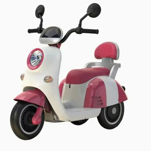 Dečiji motor na akumulator roze/bela 150