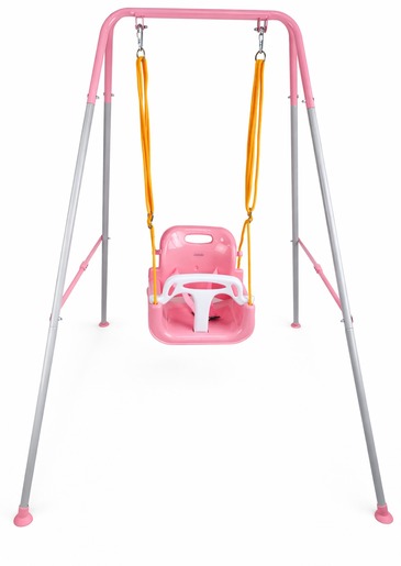 Metalna ljuljaška za decu roze