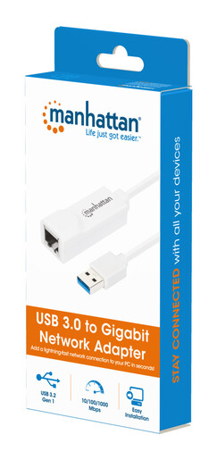 USB adapter Manhattan 506847 USB 3.0 - LAN 10/100/1000