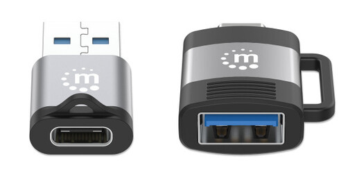 Adapter Manhattan 356329 USB 3.0 - USB-C M/F - F/M set 2 adaptera