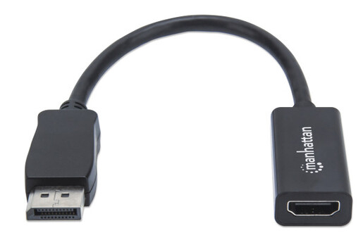 Adapter Manhattan 151634 DisplayPort/M - HDMI/F 1080p Crni
