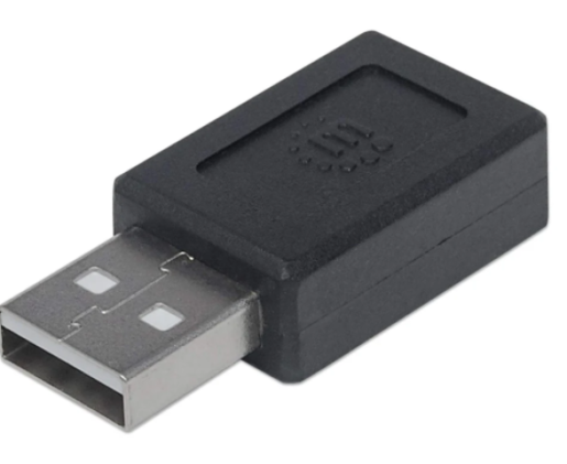 USB Adapter Manhattan 354653 USB 2.0 USB-A na USB-C