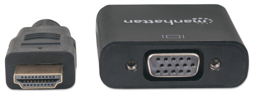 Adapter Manhattan 151467 HDMI/M - VGA/F