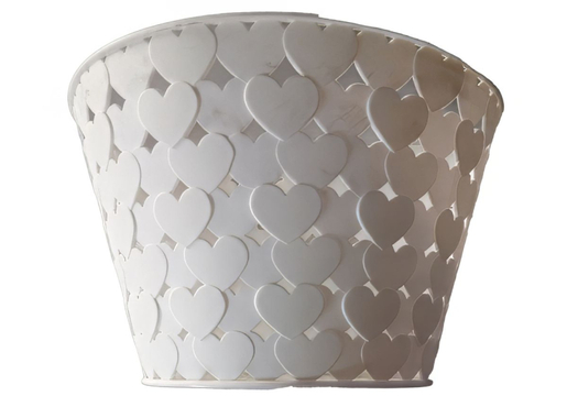 Korpa prednja za decije bicikle u obliku srca bela ys721-1 2020 3196107