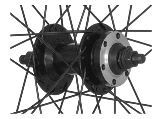 Prednji tocak. 26x1.75 dupli crni alu glava joytech disk 9500390