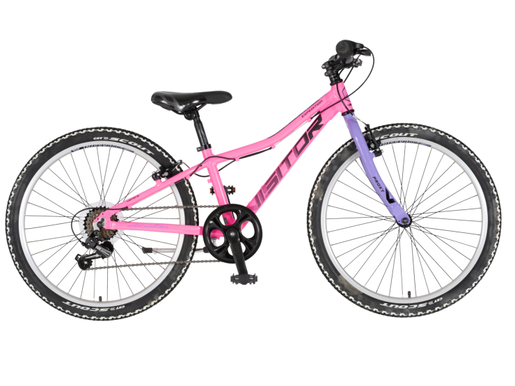 Bicikl visitor proxy 24" roze ljubičasti 1242047
