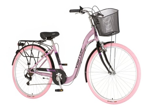 Bicikl visitor elite 28" roze crni 1282039
