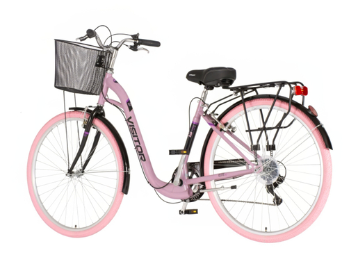 Bicikl visitor elite 28" roze crni 1282039