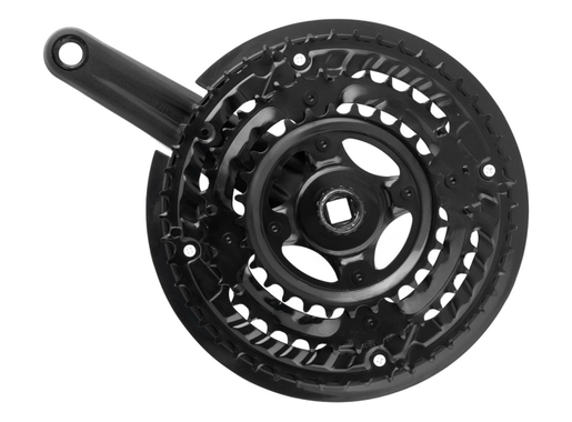 Srednji pogon mtb crni 28/38/48t wheeltop 3600111