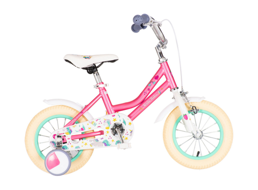 Kids bike unicorn baby roza 12 2024 1412204