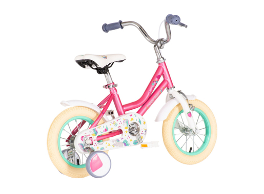 Kids bike unicorn baby roza 12 2024 1412204