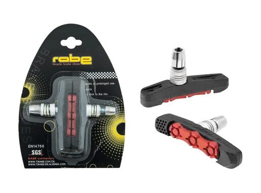 Pakne v-brake abs crno crvene 70mm 3404112