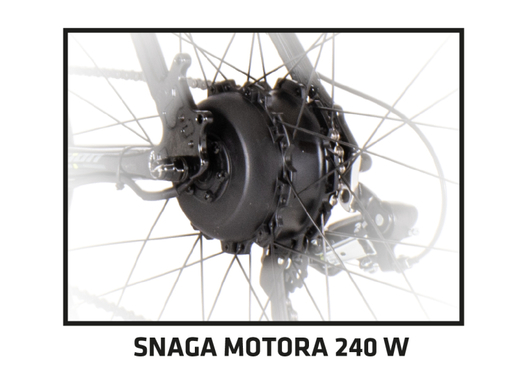 E-bicikl scout explosion crne boje 1269002 - SKLOPLJEN