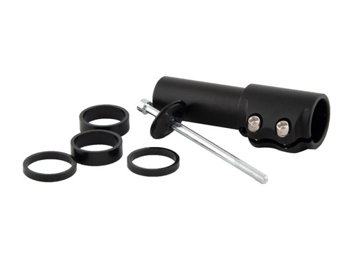 Adapter lule a-head 28,6 50-100mm alu mat crni za montažu decijih sedišta 3832105