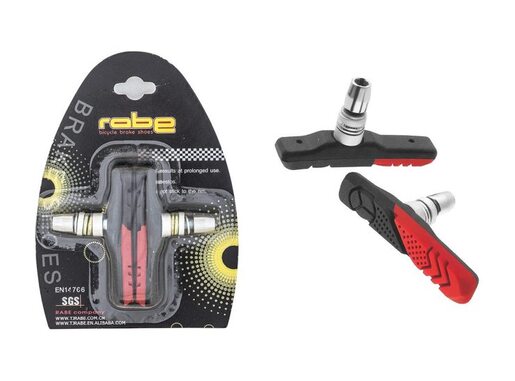 Pakne v-brake all weather 72mm crno crvene na imbus 3404114