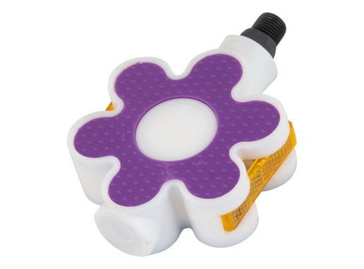 Pedala dečja pvc ljubičasta cvetić 1/2” uži navoj 78 x 95 x 27 mm 3193240