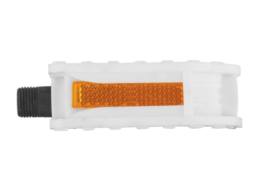 Pedala dečja pvc bela bez ležaja 9/16” širi navoj 92 x 55 mm 3802203