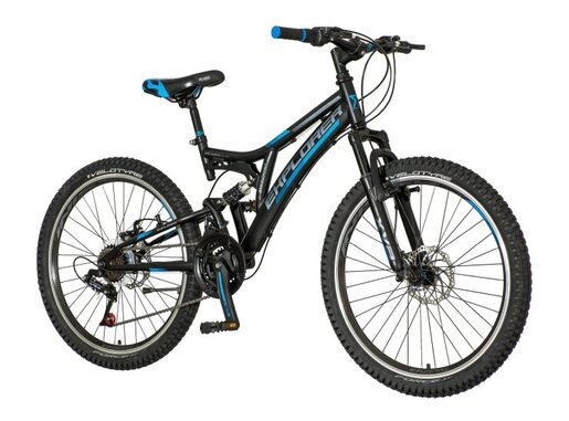 Bicikl explorer thunder 24" crno plavi 1241022