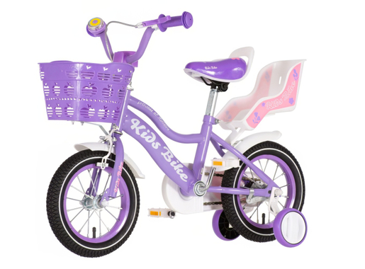Kids bike princess flower ljubičasta 12 2024 1412202