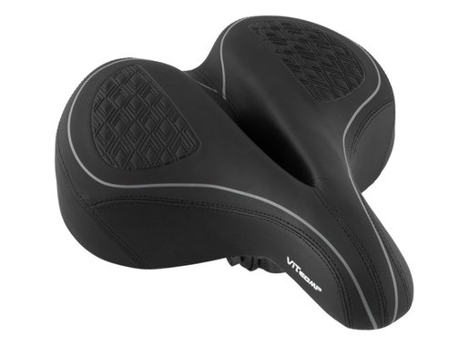 Sedlo mtb komfort crno sivo 3701200