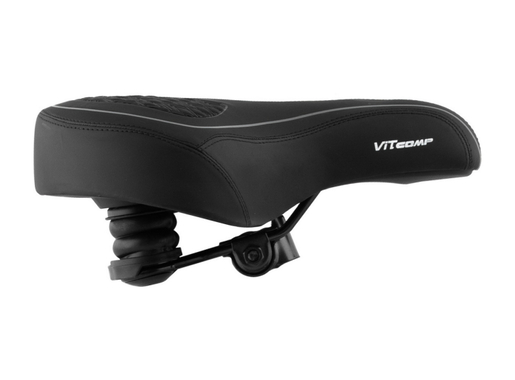 Sedlo mtb komfort crno sivo 3701200