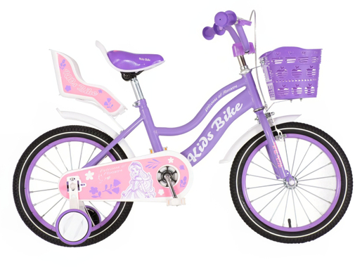 Kids bike princess flower ljubičasta 16 2024 1416202