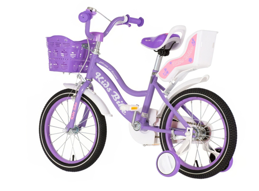 Kids bike princess flower ljubičasta 16 2024 1416202
