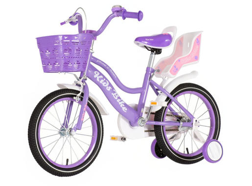 Kids bike princess flower ljubičasta 16 2024 1416202