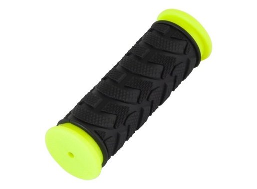 Ručke volana mega crno neon žute kraće 92mm 3841015