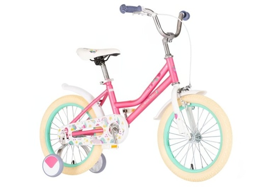 Kids bike unicorn baby roza 16 2024 1416204