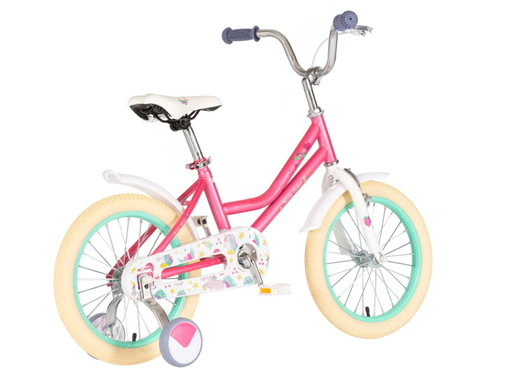 Kids bike unicorn baby roza 16 2024 1416204