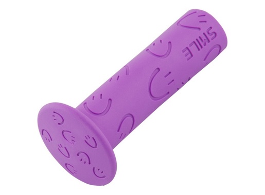 Ručke volana herrmans smile safety 95mm ljubičaste za dečije bicikle 3193251