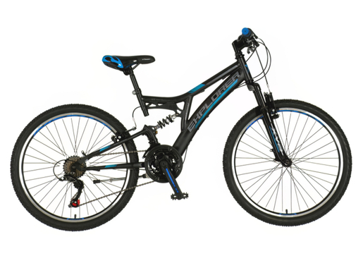 Bicikl explorer thunder 24" crno plavi 1241019