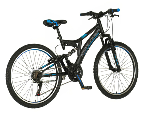 Bicikl explorer thunder 24" crno plavi 1241019