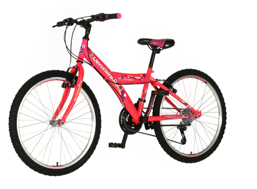 Bicikl venssini parma 24" roze ljubičasti 1241034