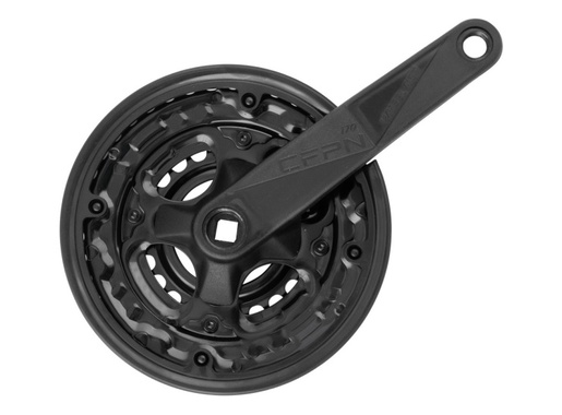 Srednji pogon mtb crni 42/34/24 t wheeltop 3600112